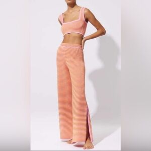 Solid & Stripes top and pant beach set